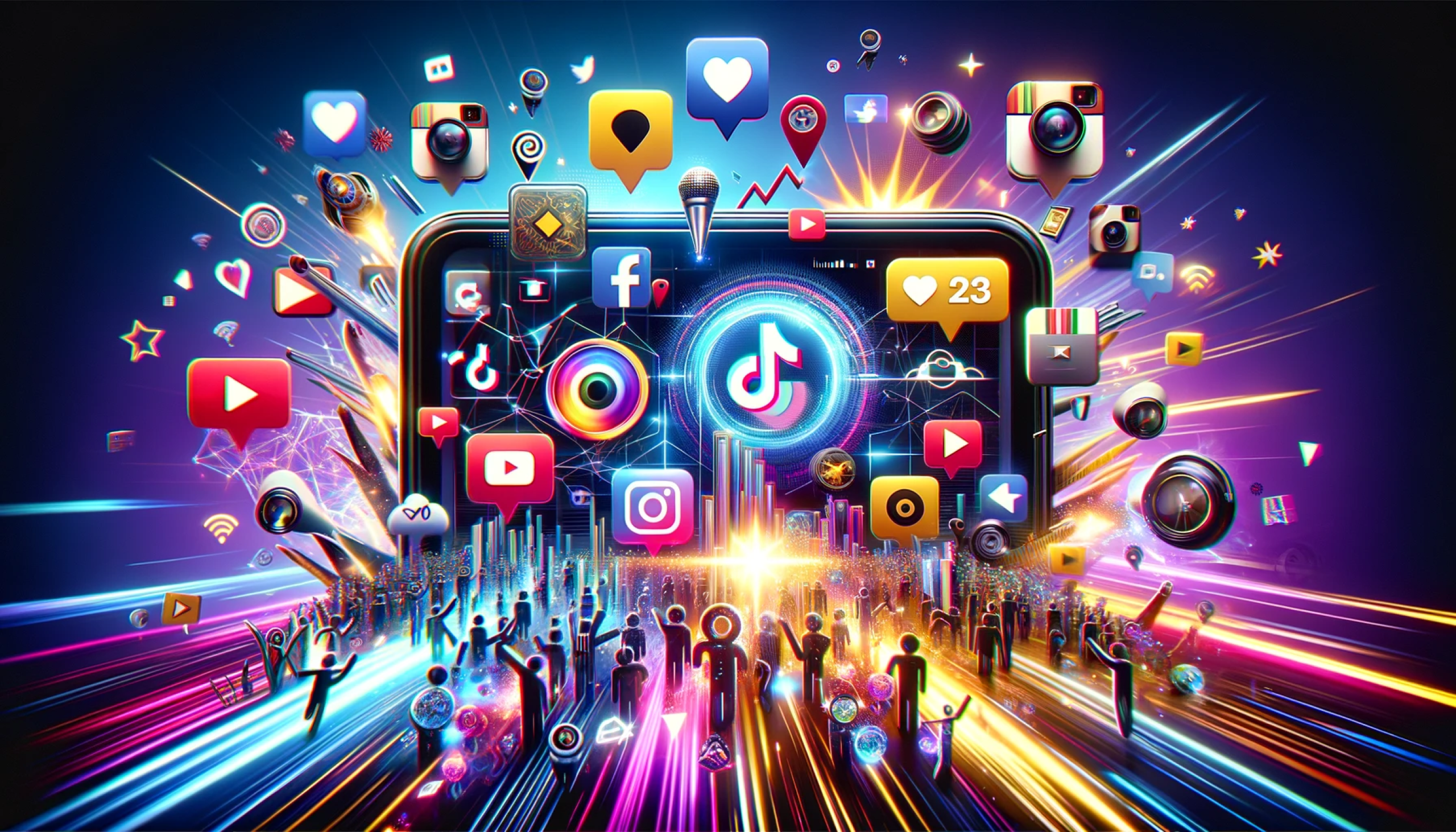 narzędzia AI, media społecznościowe, zarządzanie mediami, technologia AI, marketing social media