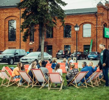Ogrody geyera, zlot foodtrucków, leżaki, relaks w mieście